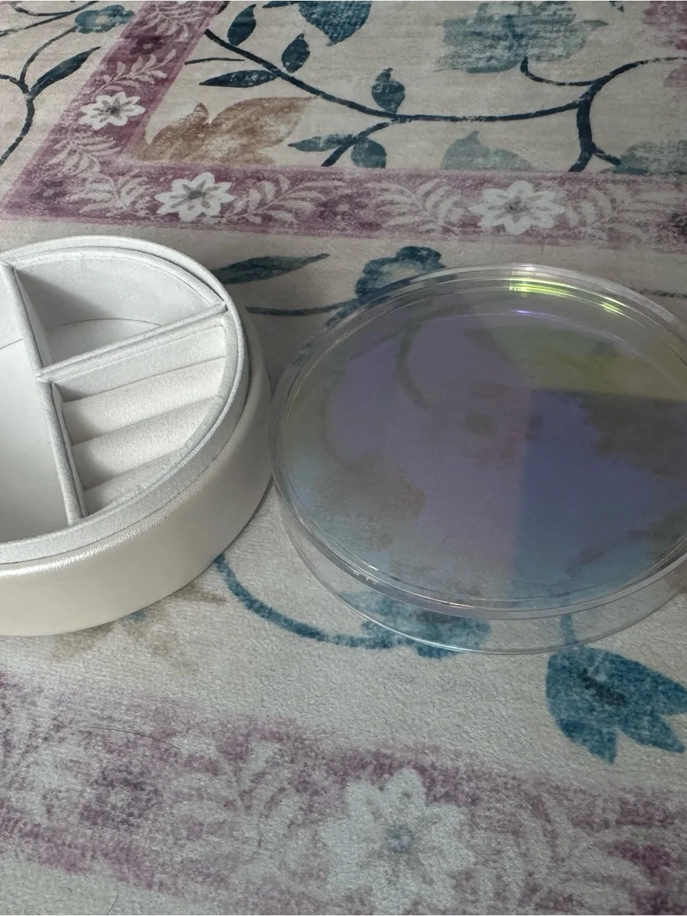 Target Iridescent Jewelry Box